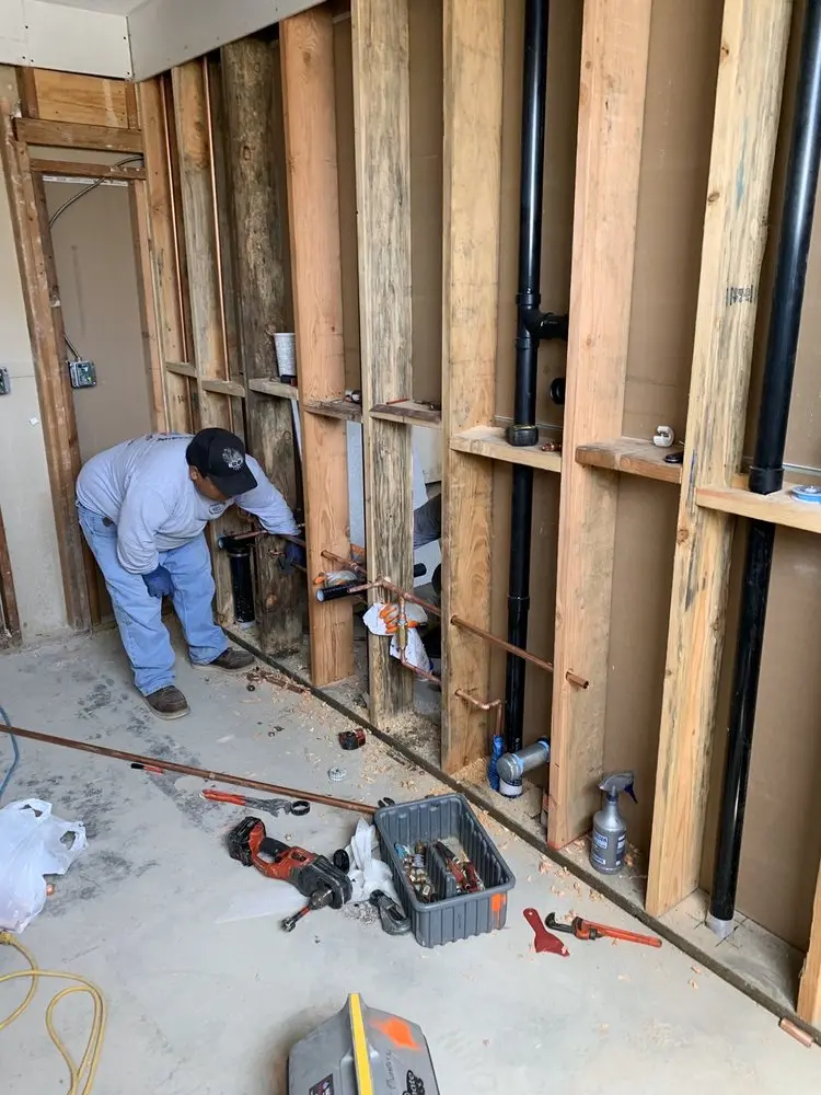 Commercial rough-in plumbing for Gas Line Repair in Osceola Heights